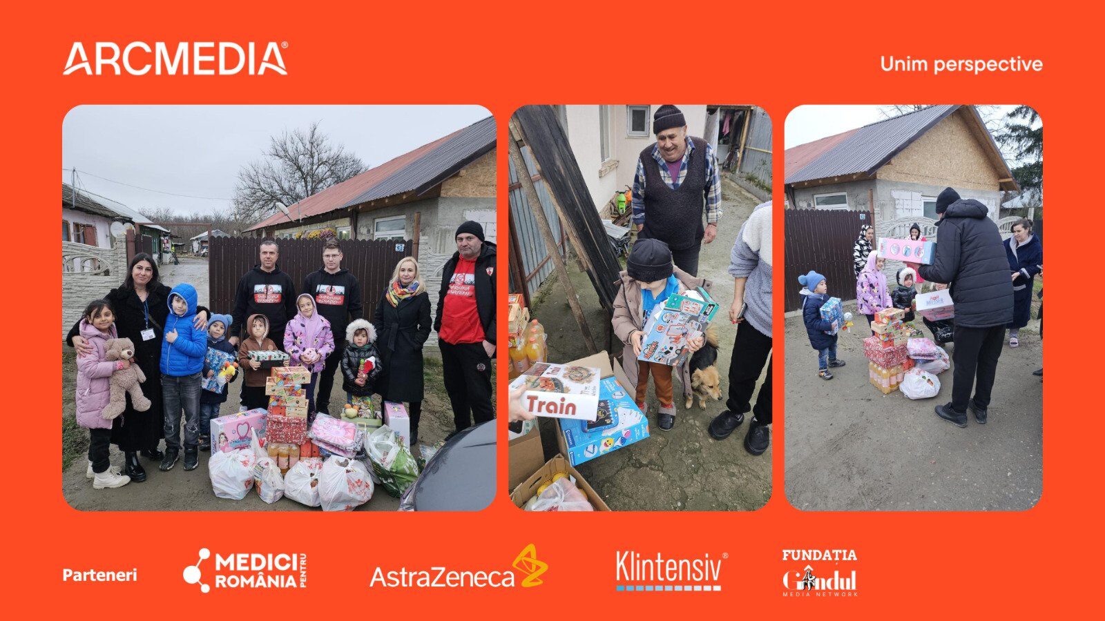 ARCMEDIA oferă cadouri de Crăciun