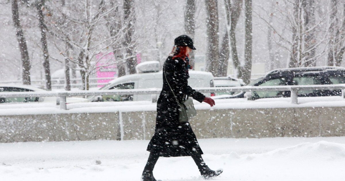 Alerta meteo în România: ninsori și viscol, coduri roșu, portocaliu și galben pe harta ANM