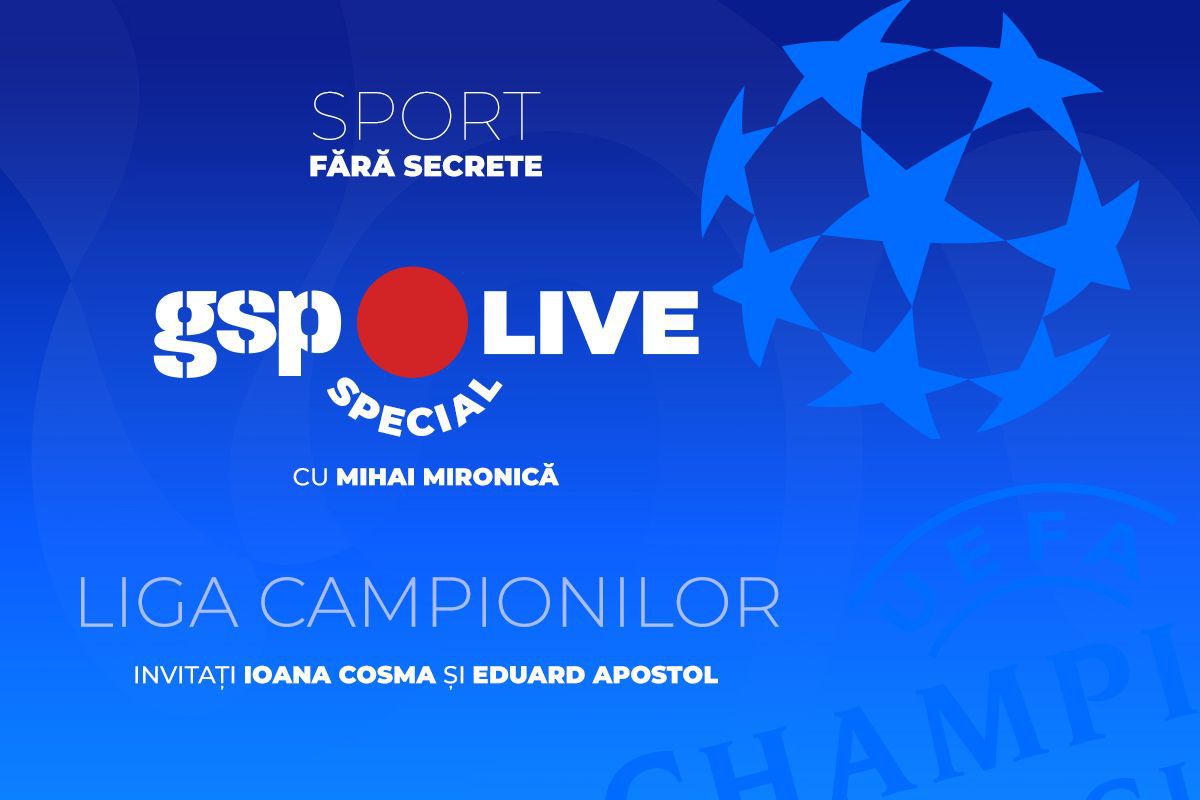 Ediția Specială GSP Live, Oportunitate Unică pentru Fanii Fotbalului Meciurile din runda a șaptea a Ligii Campionilor aduc emoții deosebite, iar Ediția Specială GSP Live revine marți, 20 ianuarie, de la ora 20:00