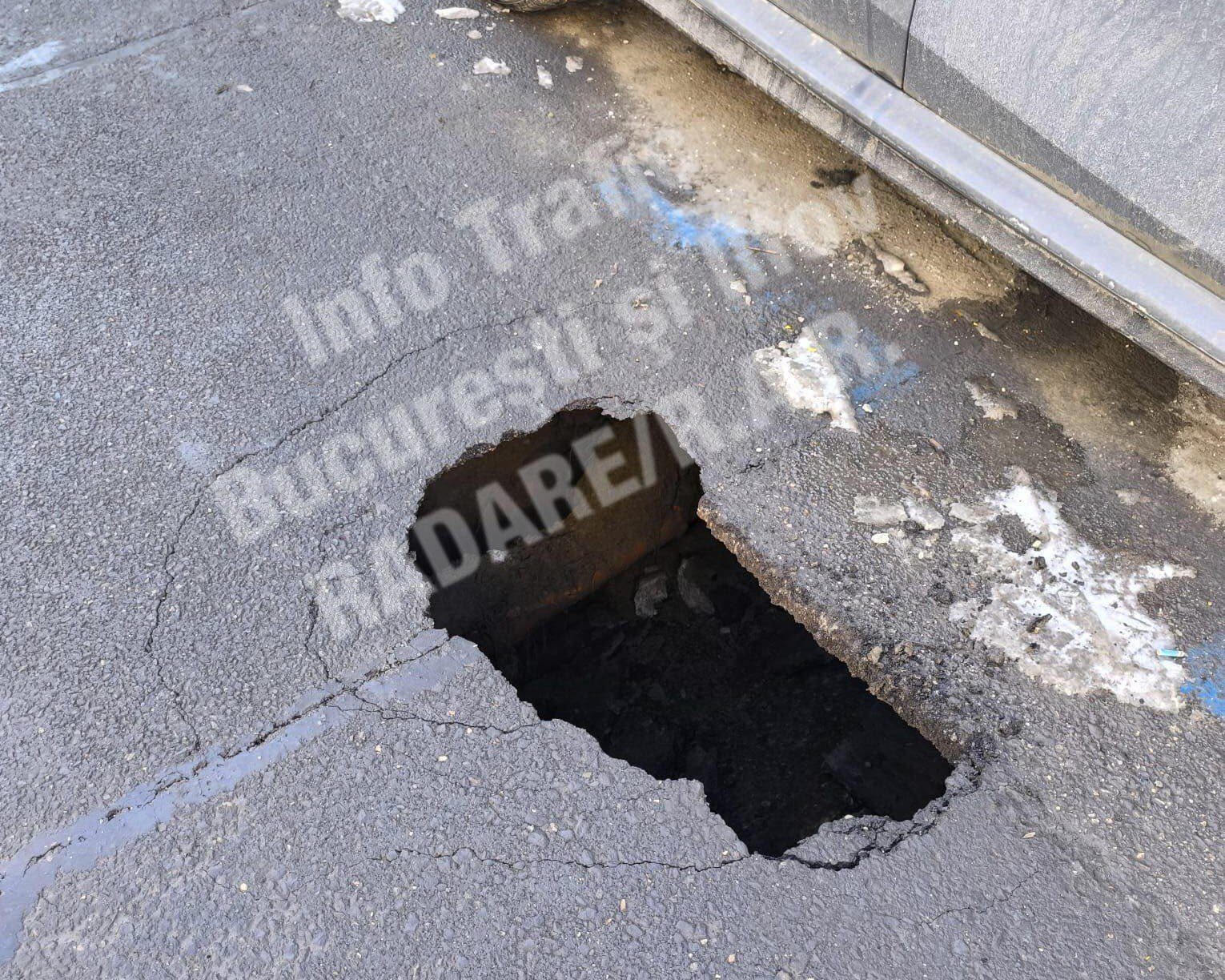 Strada Făinari din Obor, una dintre arterele majore ale Bucureștiului, a fost scena unei situații deosebit de periculoase luni după-amiază