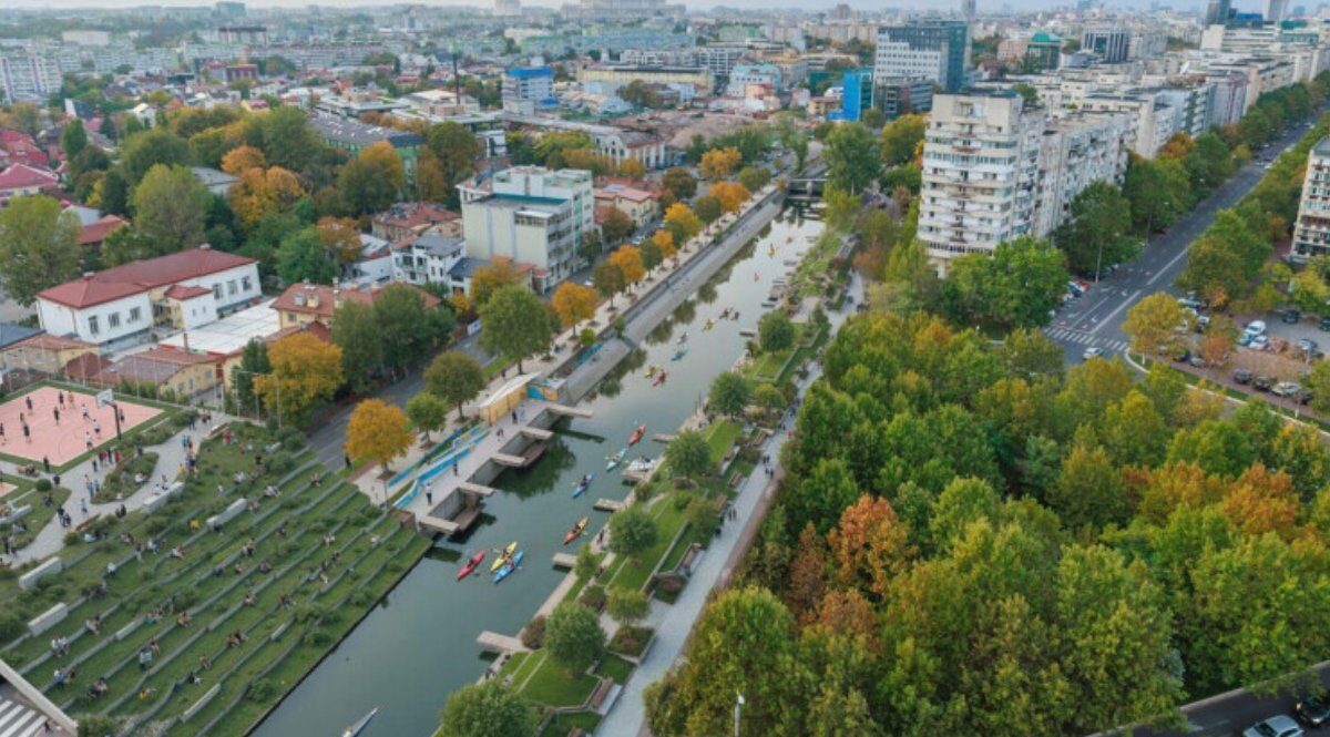 Dâmbovița va fi transformată într-un coridor verde-albastru până în 2035
