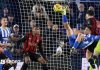 Brighton 1-1 Bournemouth: Kostoulas overhead kick earns point for hosts