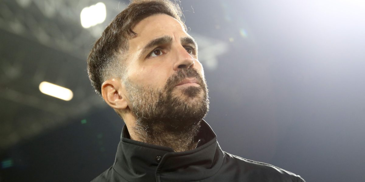COMO, ITALY - JANUARY 15: Como 1907 coach Cesc Fabregas looks on during the Serie A match between Como 1907 and AC Milan at Giuseppe Sinigaglia Stadium on January 15, 2026 in Como, Italy. (Photo by Marco Luzzani/Getty Images)