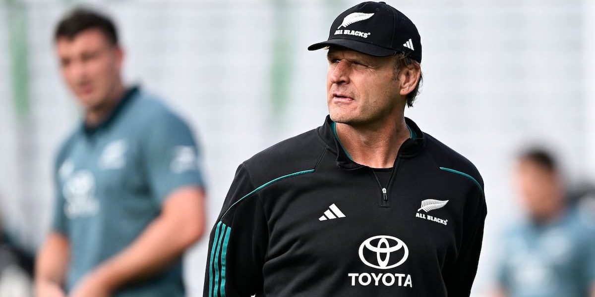 All Blacks coach Scott Robertson departs his role