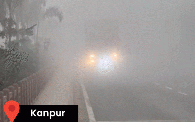 UP Temperature Drops to 3°C