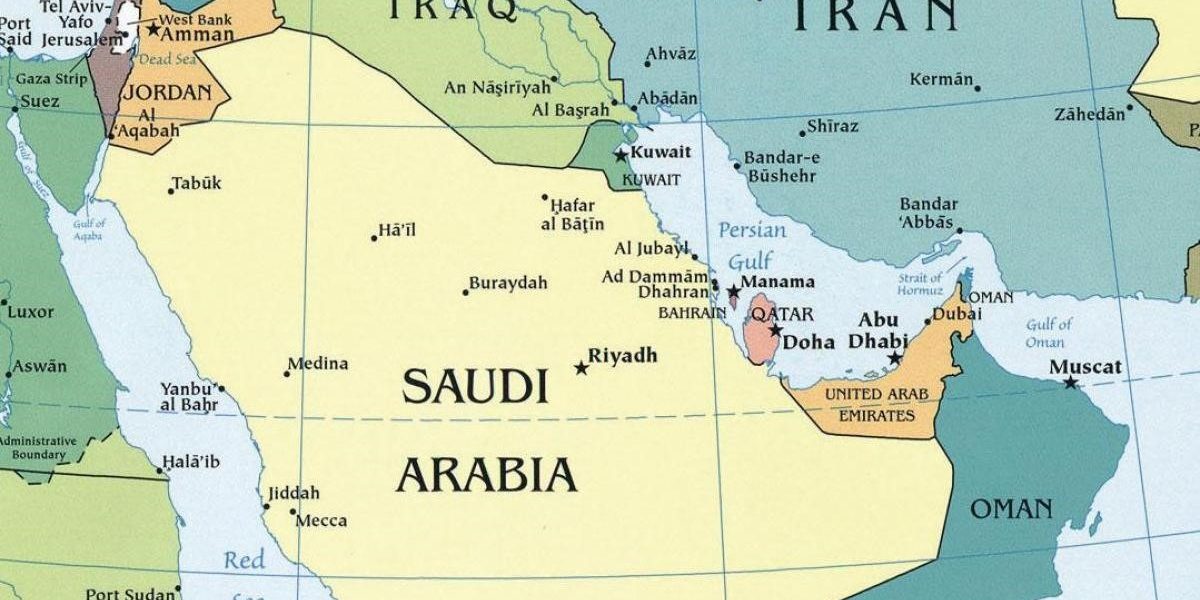 arabia-saudita-localizare-pe-harta.jpg - StirileCorecte