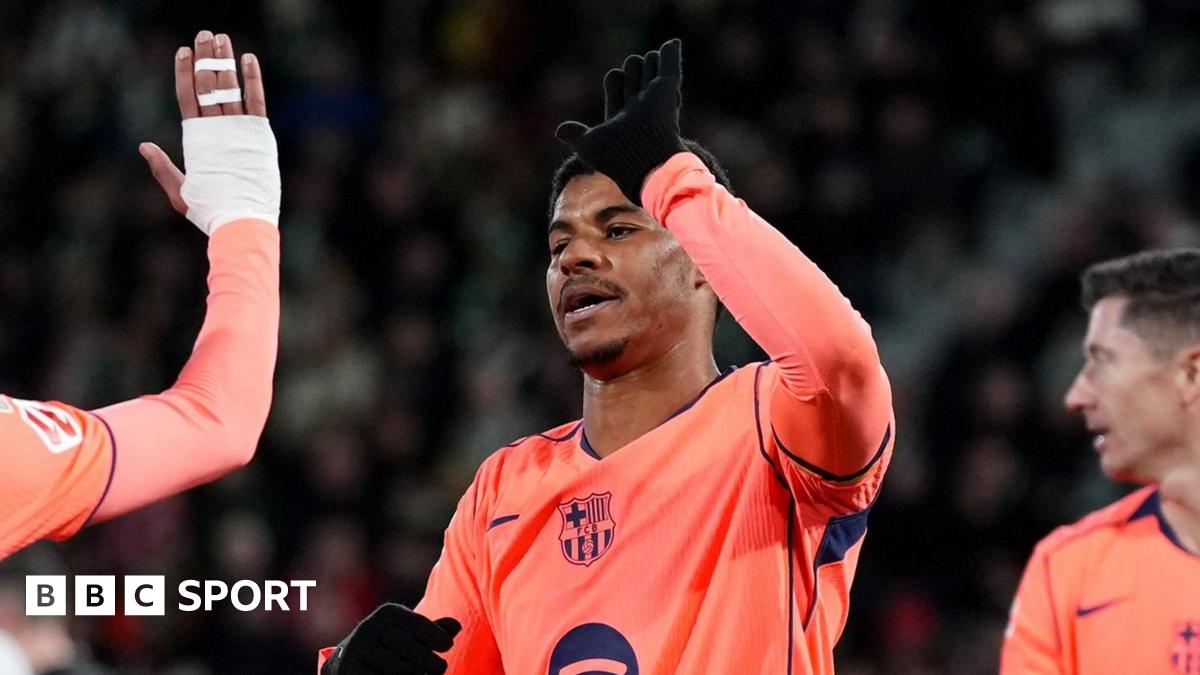 Barcelona se distanțează în La Liga cu o victorie concludentă la Elche Marcus Rashford a fost din nou în centrul atenției, iar Barcelona a reușit să își mărească avantajul în fruntea clasamentului La Liga, după o victorie clară cu 3-1 în fața lui Elche