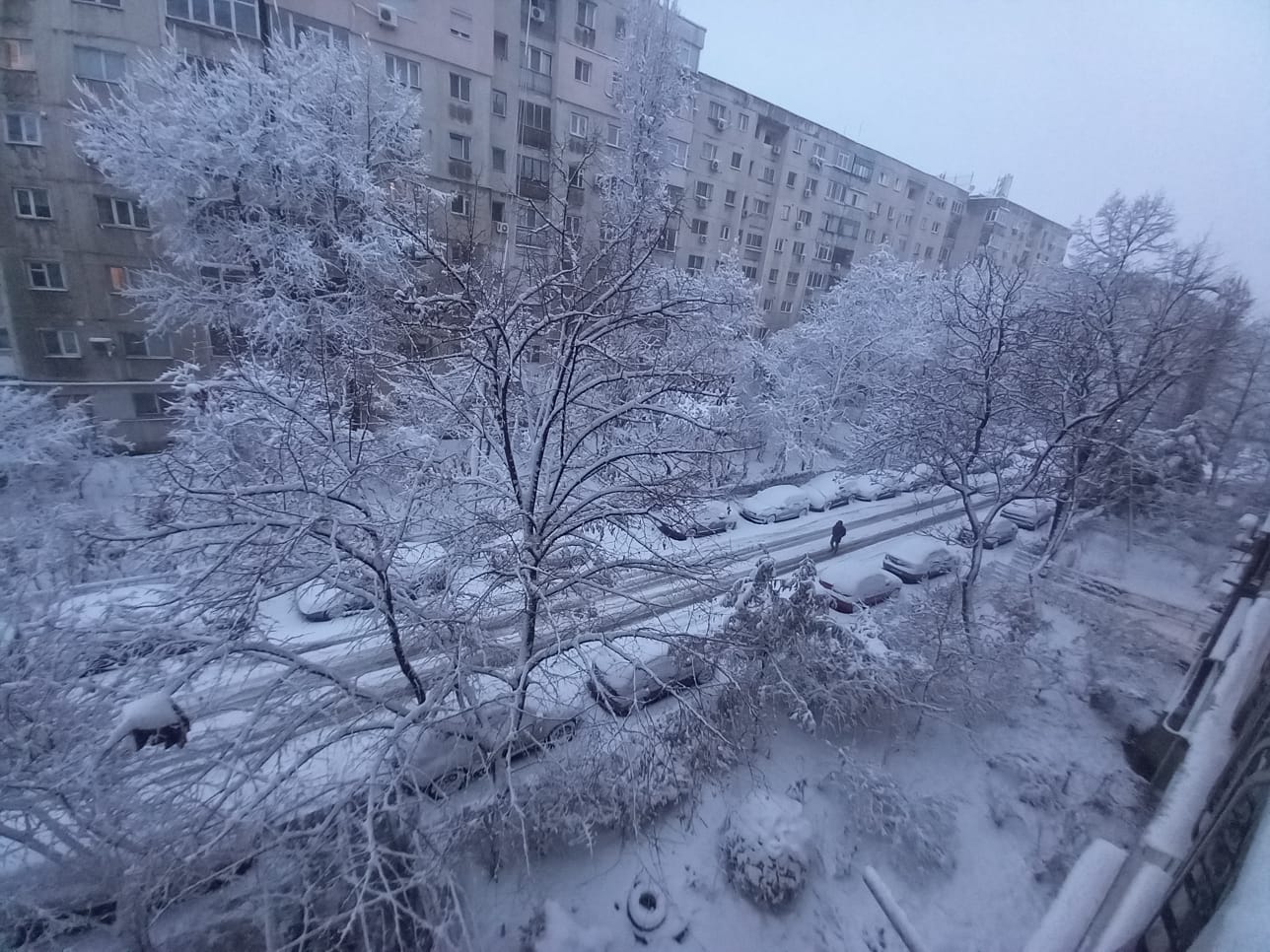 Vreme rece în București