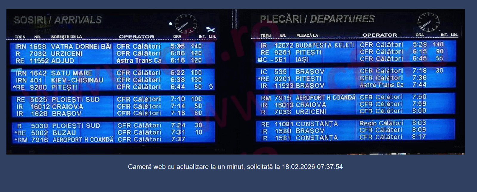 Gara de Nord, unul dintre cele mai aglomerate și importante noduri feroviare ale țării, se confruntă în aceste momente cu un blocaj fără precedent