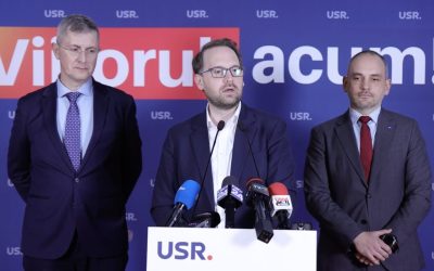 Congres-USR-Sibiu-Dominic-Fritz-Dan-Barna-scaled.jpg - StirileCorecte