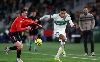 Elche y Osasuna no pasaron del 0-0 en Liga española