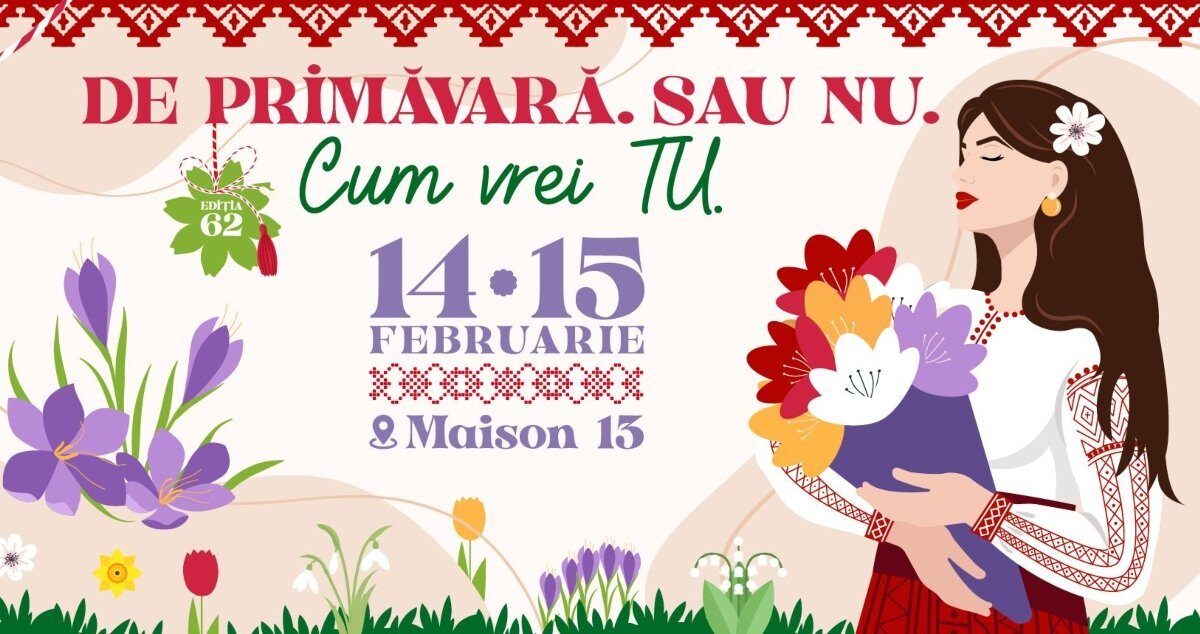 Târgul Bounty Fair revine în București cu ediția sa aniversară, numărul 62, cu un titlu provocator: „De primăvară