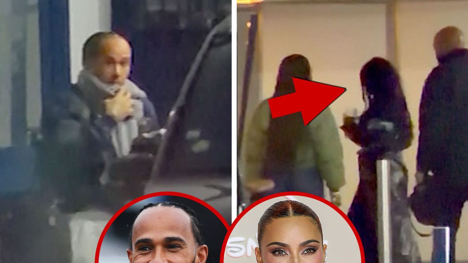 Kim Kardashian și Lewis Hamilton, împreună pe străzile orașului!