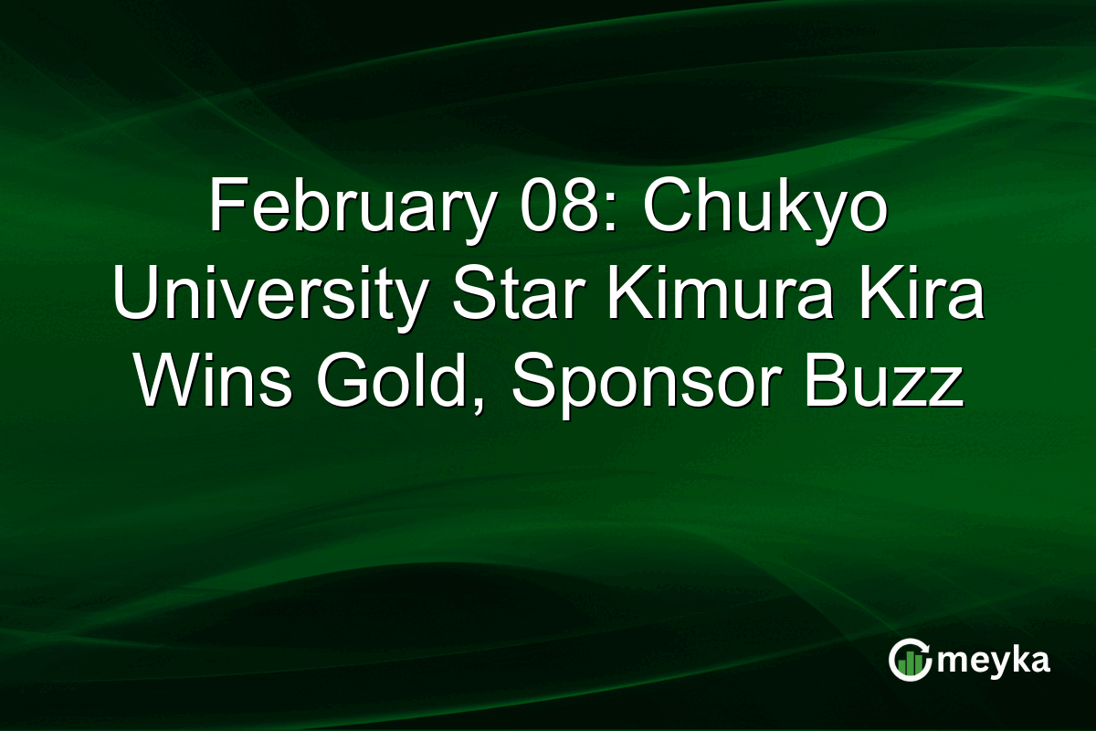 Kimura Kira aduce aurul olimpic pentru Chukyo University Kimura Kira, student în anul trei la Chukyo University, a câștigat medalia de aur la proba de snowboard big air din cadrul Jocurilor Olimpice, stârnind un val de entuziasm și interes în rândul investitorilor și al companiilor de sponsorizare din Japonia