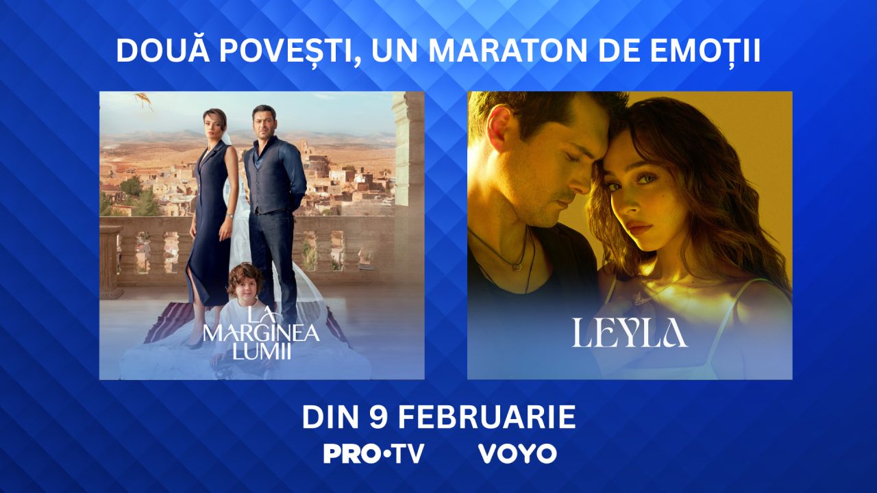 PRO TV introduce două noi seriale dramatice turcești: Povestea femeilor puternice De luni până vineri, grila de programe a postului PRO TV se îmbogățește cu două seriale turcești emoționante
