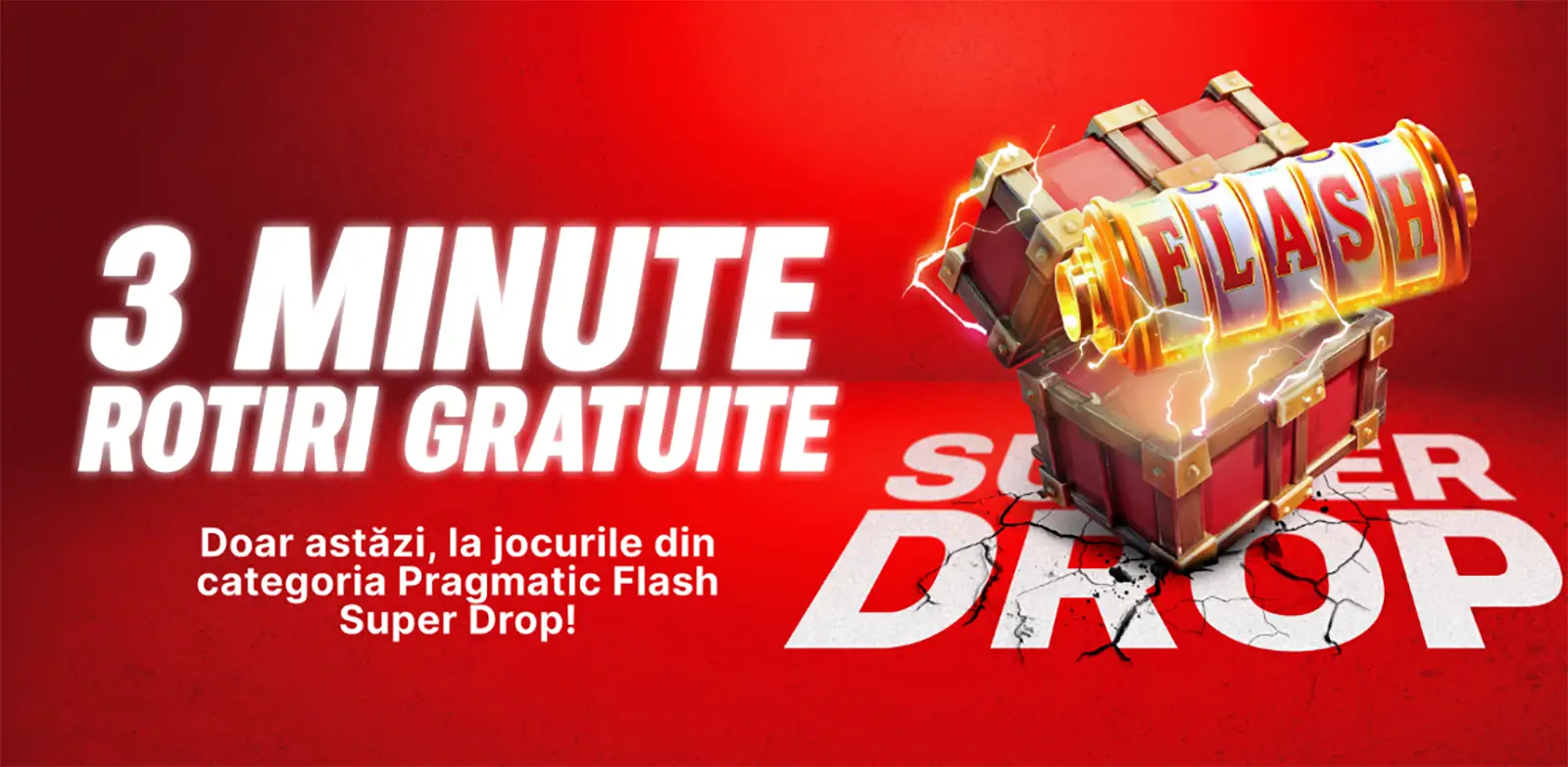 Superbet lansează Pragmatic Flash Super Drop: 3 minute de rotiri gratuite!