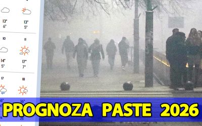 Prognoza meteo pentru Paștele 2026: Ploaie și temperaturi blânde la București Bucureștenii care sperau la un Paște însorit ar putea avea parte de o surpriză