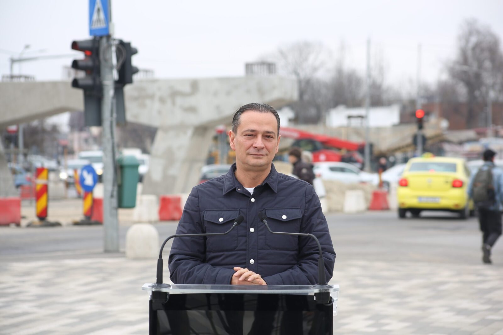 Montarea tablierului la Apărătorii Patriei, începută. Băluță: „Ultimul pasaj posibil”