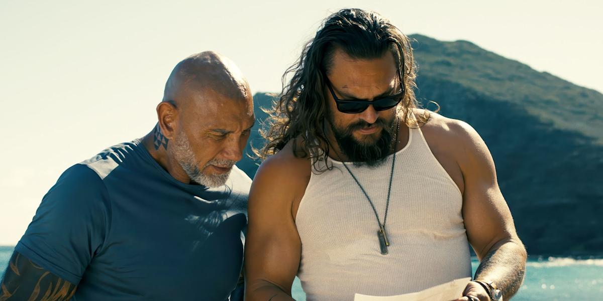 Jason Momoa și Dave Bautista: De la frați inamici pe Apple TV la succesul cu „The Wrecking Crew” Succesul filmului „The Wrecking Crew” a cimentat parteneriatul cinematografic dintre Jason Momoa și Dave Bautista, cei doi actori dovedindu-se a fi o combinație explozivă pe ecran