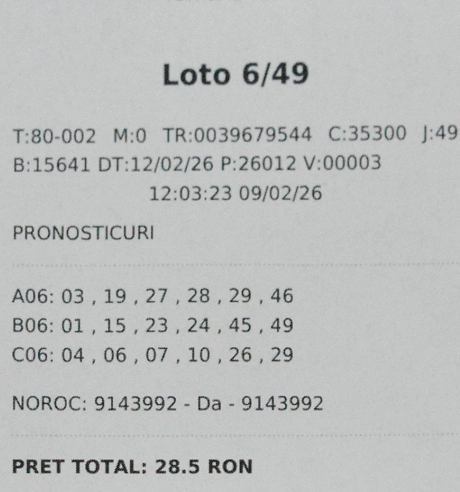 Botostăneanul care a sfidat șansele: A câștigat peste 4,5 milioane de euro la Loto 6/49 Un norocos botoșănean și-a revendicat astăzi, 9 martie, premiul uriaș de la Loto 6/49