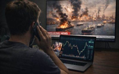 Petrolul, noua „temă-meme” pentru investitorii de retail, pe fondul tensiunilor din Orientul Mijlociu Pe fondul tensiunilor geopolitice din Orientul Mijlociu, care influențează direct prețul petrolului, investitorii de retail își îndreaptă atenția către piața mondială a petrolului, cea mai tranzacționată marfă la nivel global