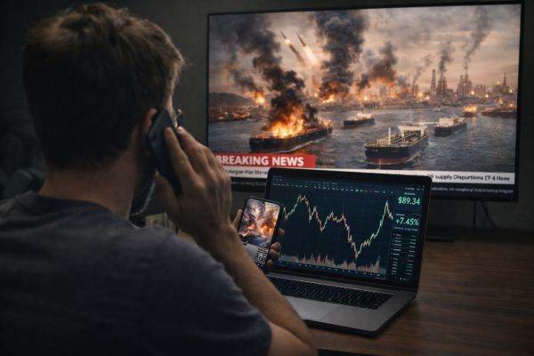 Petrolul, noua „temă-meme” pentru investitorii de retail, pe fondul tensiunilor din Orientul Mijlociu Pe fondul tensiunilor geopolitice din Orientul Mijlociu, care influențează direct prețul petrolului, investitorii de retail își îndreaptă atenția către piața mondială a petrolului, cea mai tranzacționată marfă la nivel global