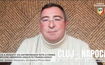 Prime Beef Transilvania, afacerea din zootehnie a unui investitor clujean, se extinde Şerban Alexandru, investitor în domeniul imobiliar, dar și cofondator al Prime Beef Transilvania, vizează extinderea afacerilor în domeniul zootehnic