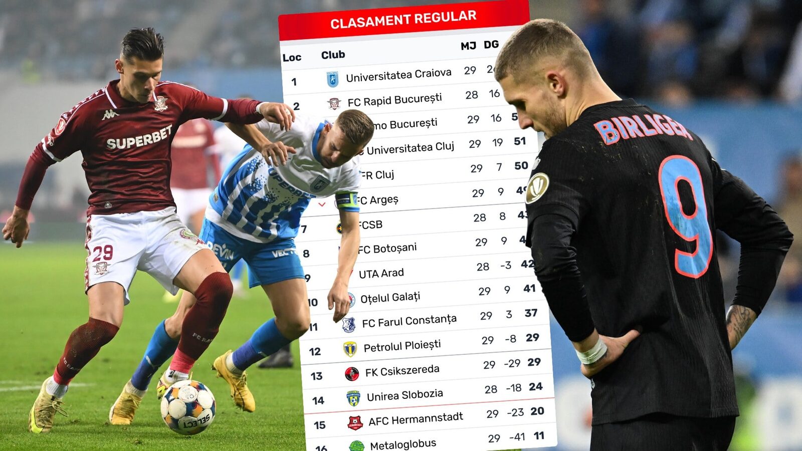 Programul etapei a 30-a din SuperLiga, stabilit SuperLiga României a intrat în ultima etapă a sezonului regular, cu programul meciurilor etapei a 30-a deja stabilit