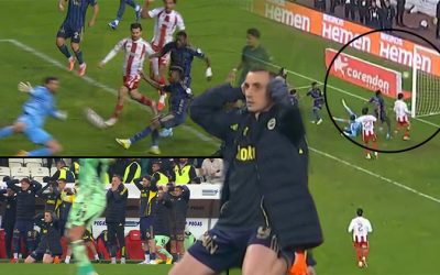 Fener, ratare incredibilă în 90+7: Mingea, respinsă de bară în Antalya!