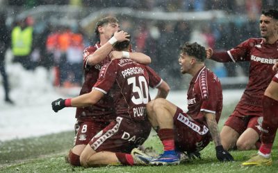 Rapid domină derby-ul cu Dinamo și își continuă seria victoriilor Rapid București a învins-o pe Dinamo cu scorul de 2-1, sâmbătă seară, pe Arena Națională