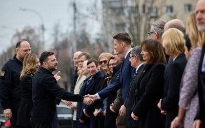 Abrudean, la Bucea. Zelenski, prezent la comemorare