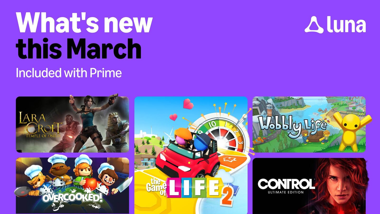 Amazon oferă luna aceasta 13 jocuri gratuite pentru abonații Prime prin platforma Luna, un serviciu anterior cunoscut sub numele de Prime Gaming