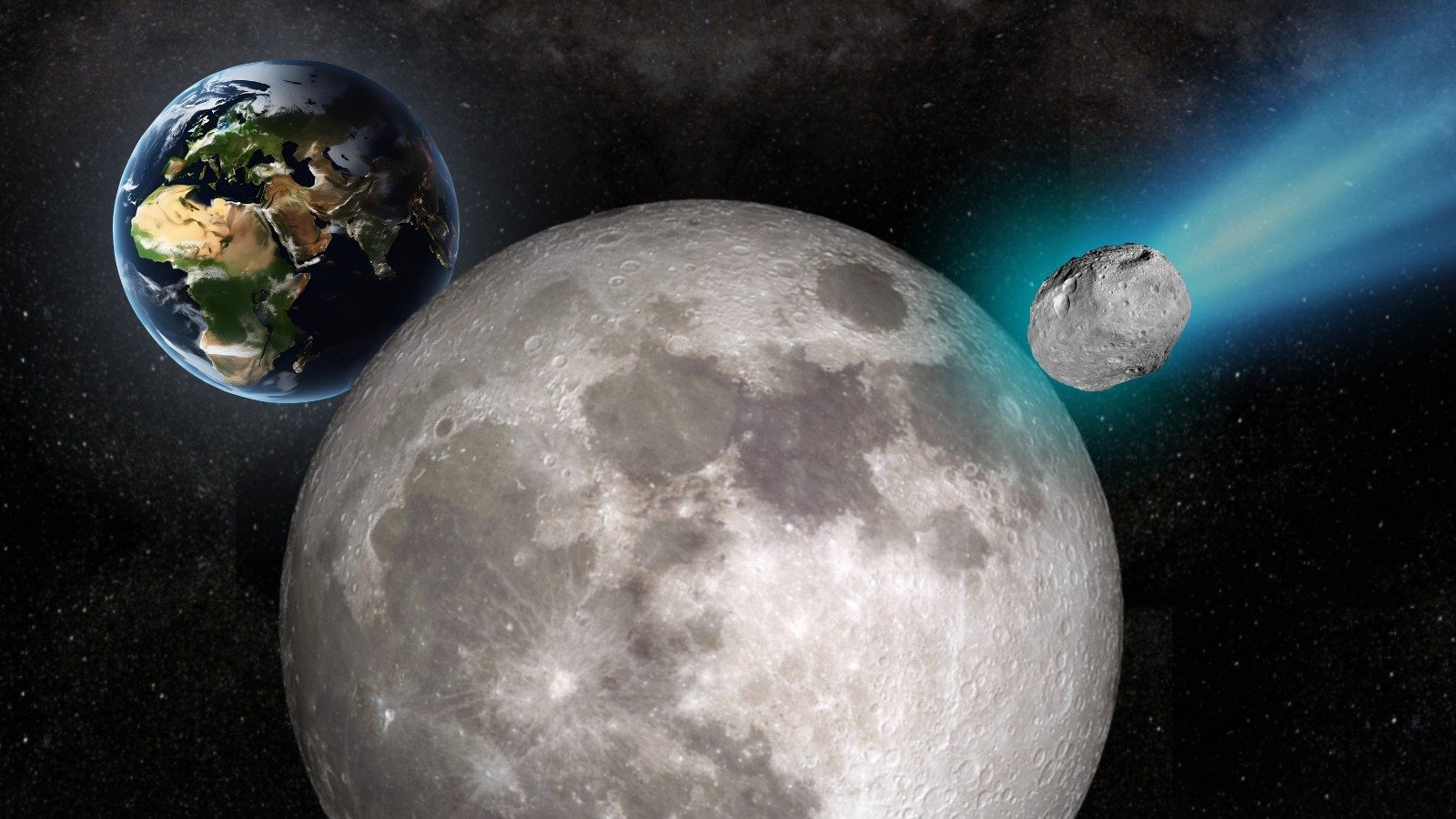 Ce soartă are asteroidul care putea impacta Luna