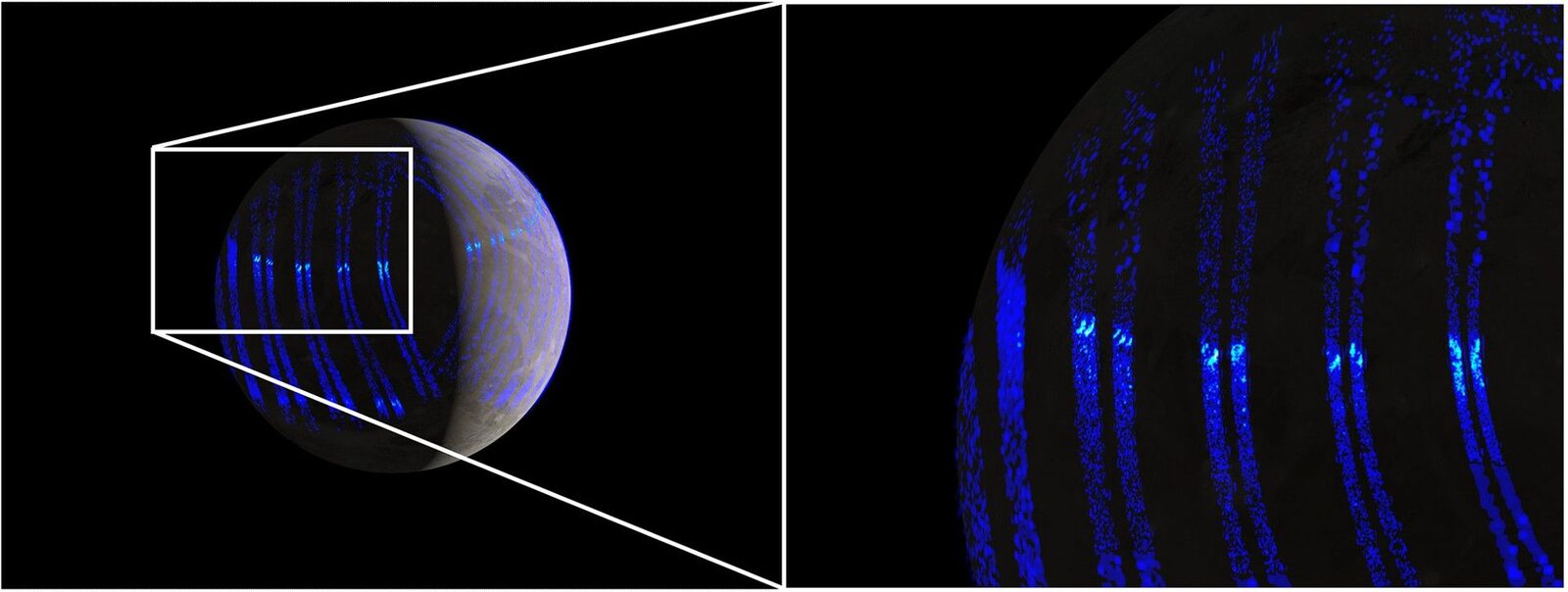 Aurorele boreale de pe Ganymede: o asemănare surprinzătoare cu cele terestre Aurorele boreale de pe Ganymede, una dintre lunile lui Jupiter, seamănă mult mai mult cu cele de pe Pământ decât se credea anterior