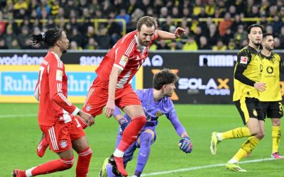 München în delir: Bayern Munchen câștigă dramatic derby-ul cu Borussia Dortmund Dortmund a fost gazda unui meci de gală, palpitant și plin de răsturnări de situație, în care Bayern Munchen a reușit să smulgă victoria, scor 3-2, într-un duel care a ținut fanii cu sufletul la gură