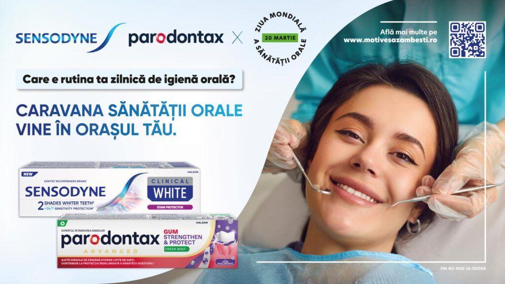 Haleon România și Salvați Copiii se alătură pentru a promova sănătatea orală în rândul copiilor vulnerabili Cu ocazia Zilei Mondiale a Sănătății Orale, care are loc în fiecare an pe 20 martie, Haleon România, lider global în sănătatea consumatorului, și Salvați Copiii România lansează o inițiativă națională menită să sprijine sănătatea orală a copiilor din comunități vulnerabile