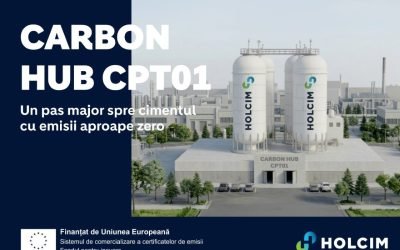 Holcim România demarează un proiect major de captare și stocare a carbonului Holcim România a primit finanțare de la Uniunea Europeană pentru proiectul Carbon Hub CPT01, o inițiativă inovatoare de captare și stocare a emisiilor de carbon