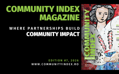 Community Index Magazine 2026: O radiografie a investițiilor sociale din România The Azores Sustainability & CSR Services a lansat cea de-a șaptea ediție a publicației bilingve româno-engleză „Community Index Magazine 2026”, dedicată investițiilor comunitare corporative din România