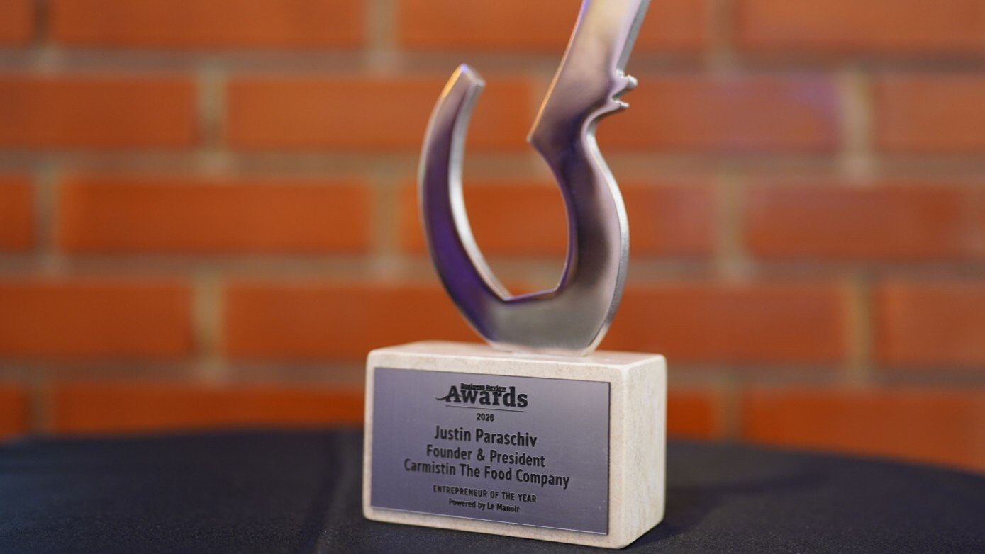 Carmistin, recunoaștere pentru ambiția antreprenorială și planuri de expansiune Justin Paraschiv, fondatorul și președintele Carmistin The Food Company, a fost desemnat Antreprenorul Anului la Business Review Awards 2026