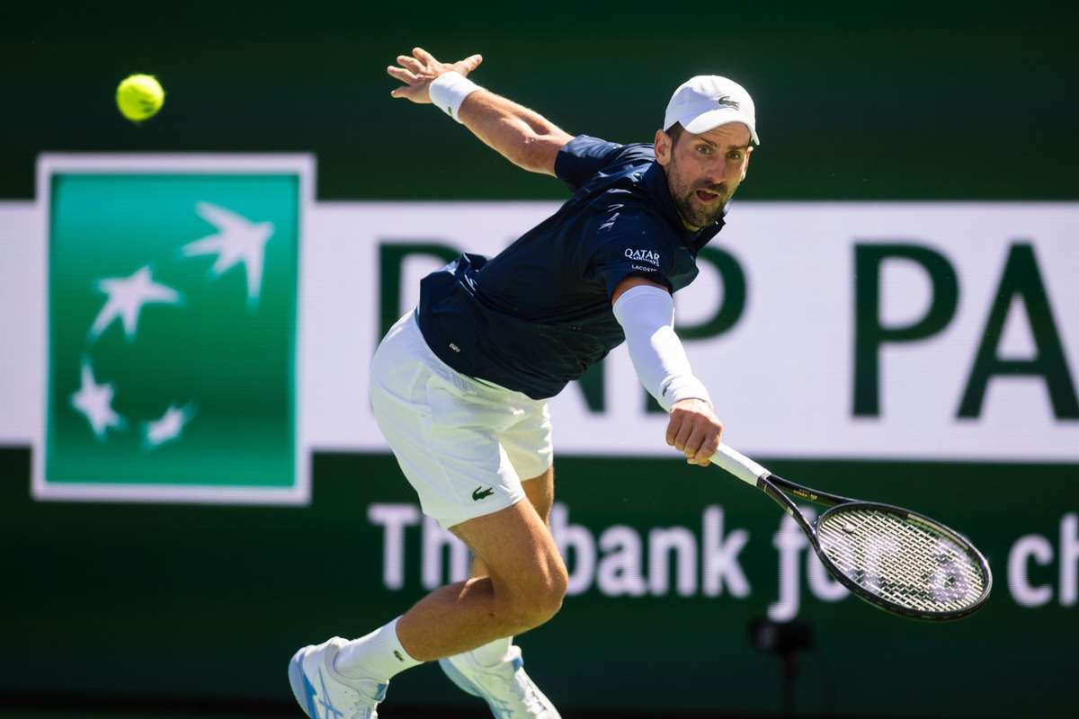 Djokovic battles past Kovacevic to reach last 16 of Indian Wells for first time since 2017