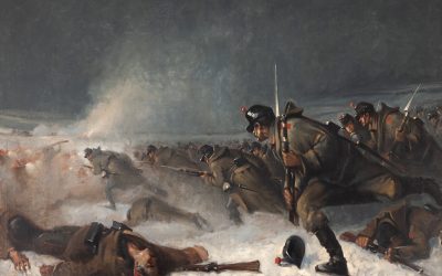 „Atacul de la Smârdan” de Nicolae Grigorescu, replică de Emilian Lăzărescu, scoasă la licitație