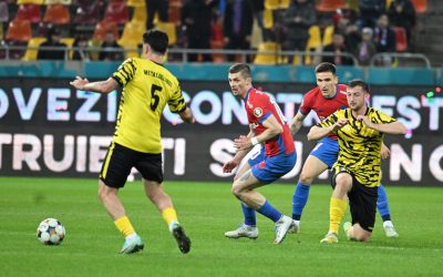 Debut cu emoții pentru Mirel Rădoi la FCSB: Prima repriză fără gol pe Arena Națională FCSB și Metaloglobus București au încheiat prima repriză a meciului de pe Arena Națională fără gol marcat, scorul fiind 0-0