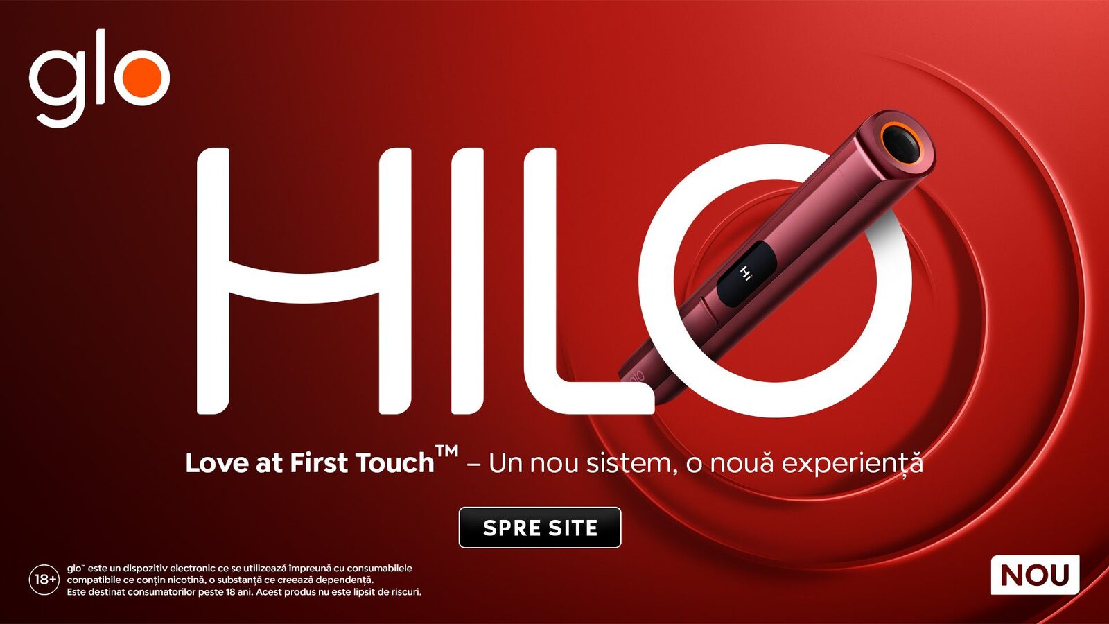glo lansează în România noile dispozitive Hilo și Hilo Plus Producătorul de tutun British American Tobacco (BAT) introduce pe piața din România noile dispozitive de încălzire a tutunului glo Hilo și Hilo Plus