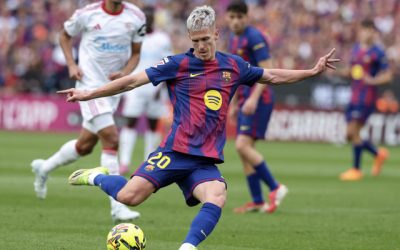 Barcelona învinge Sevilla, dar pierde teren în La Liga Barcelona a învins Sevilla cu scorul de 3-1, într-un meci din cadrul campionatului spaniol, dar victoria nu a fost suficientă pentru a-și consolida poziția de lider în La Liga