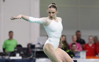 Ana Bărbosu, gimnasta româncă aflată la primul an la Stanford, se pregătește pentru un duel intens cu Jordan Chiles, vedeta echipei UCLA
