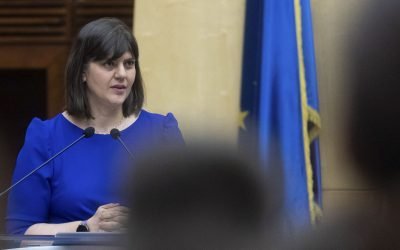 Laura Codruța Kovesi, șefa Parchetului European, a fost recompensată marți cu Premiul Robert Blum pentru Democrație, distincție oferită în Leipzig, Germania
