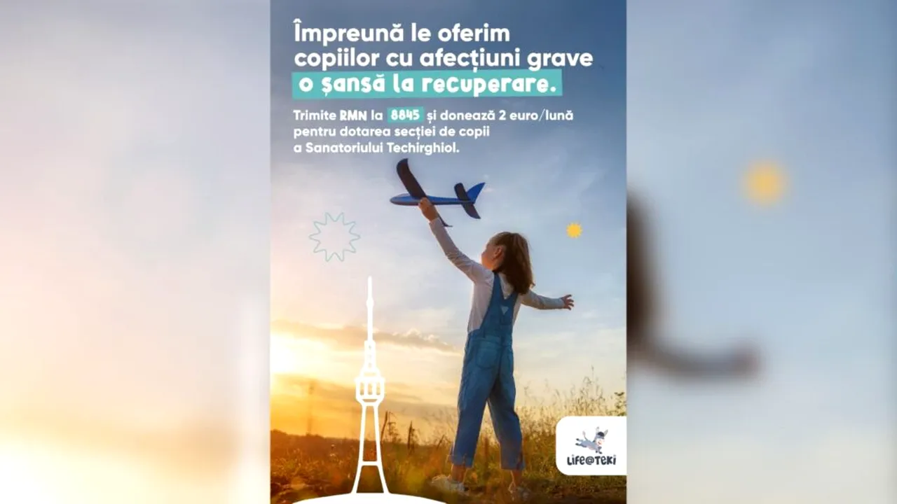 Un nou proiect vizează îmbunătățirea recuperării medicale pentru copiii cu dizabilități Conferința de presă dedicată proiectului Life@Teki a marcat lansarea unei campanii de strângere de fonduri, menită să doteze cu echipamente specializate Secția de Recuperare Neuro-Psihomotorie Pediatrică din Techirghiol