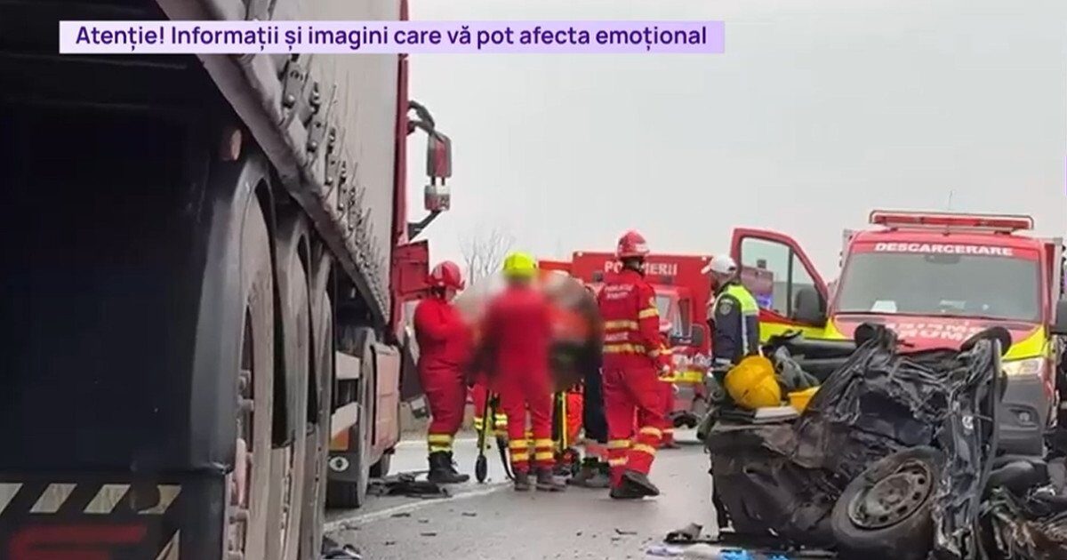 Tragedie în Cluj: Cinci morți, inclusiv doi copii, într-un accident rutier cumplit Un accident rutier grav a avut loc luni dimineață în județul Cluj, în comuna Sânpaul, soldându-se cu moartea a cinci persoane, printre care doi minori