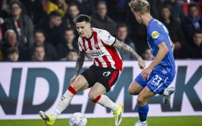 Dennis Man, titular la PSV, a fost notat cu 6.6 după meciul cu AZ Alkmaar Internaționalul român Dennis Man a fost titular la PSV Eindhoven în meciul din Eredivisie împotriva echipei AZ Alkmaar, dar a avut o prestație apreciată mai degrabă modest, fiind notat cu 6.6