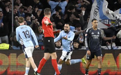 Real Madrid învinge Celta Vigo cu un gol marcat în prelungiri Real Madrid a învins Celta Vigo cu scorul de 2-1 într-un meci disputat pe ”Balaidos”, în cadrul etapei din La Liga